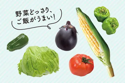 野菜どっさり、ご飯がうまい！信州で楽しむ夏の味、故郷の味